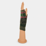 Butapana Short Fingerless Wool Glove in Grey - Big Bag NY