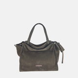 Gianni Chiarini Janis Suede Medium Convertible Tote - Big Bag NY