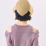 CA4LA - Sunshine Raffia Visor Sun Hat - BIg Bag NY