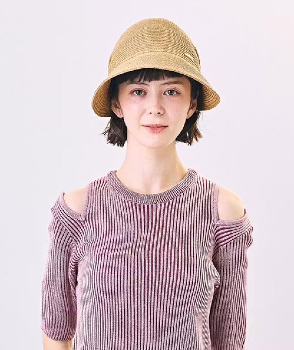 CA4LA - Sunshine Raffia Visor Sun Hat - BIg Bag NY