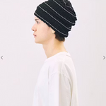 CA4LA Calme Striped Knit Cap - Big Bag NY