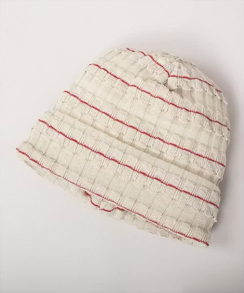 CA4LA Calme Striped Knit Cap - Big Bag NY