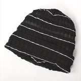 CA4LA Calme Striped Knit Cap - Big Bag NY