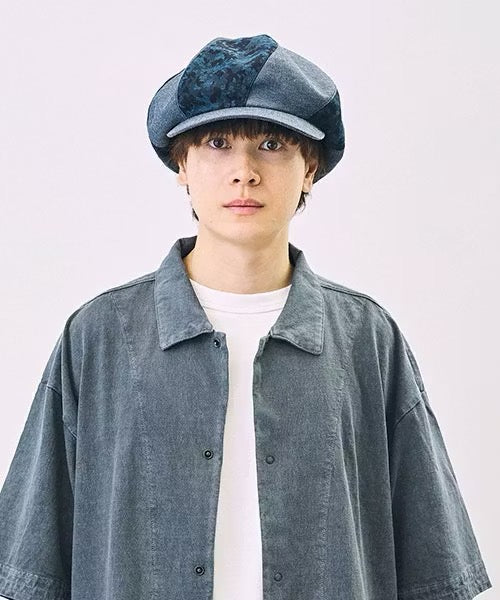 CA4LA Camo Woven Cap Navy - Big Bag NY