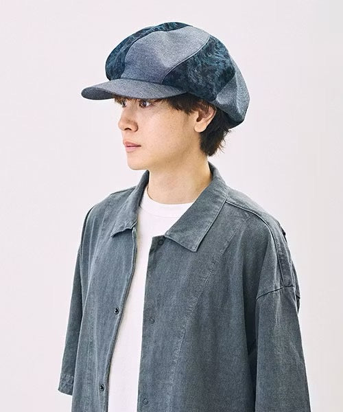 CA4LA Camo Woven Cap Navy - Big Bag NY