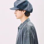 CA4LA Camo Woven Cap Navy - Big Bag NY