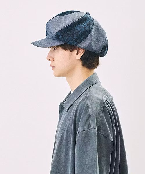 CA4LA Camo Woven Cap Navy - Big Bag NY