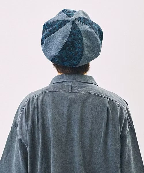 CA4LA Camo Woven Cap Navy  - Big Bag NY