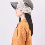 CA4LA Retro Raffia Cloche Gray - Big Bag NY