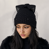 CA4LA Star Cat Knit Beanie Knit Beanie - Big Bag NY