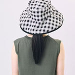 CA4LA Viche Gingham Wide Brim Hat - Big Bag NY