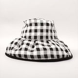 CA4LA Viche Gingham Wide Brim Hat - Big Bag NY