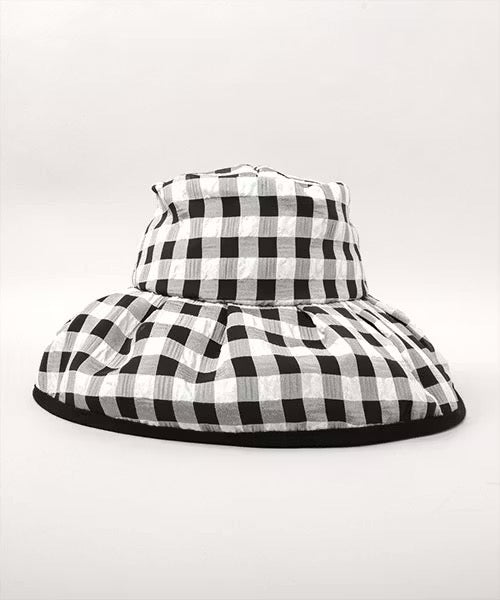 CA4LA Viche Gingham Wide Brim Hat - Big Bag NY