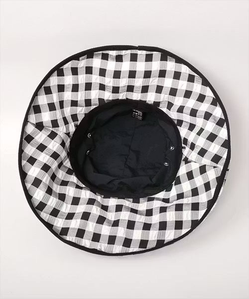 CA4LA Viche Gingham Wide Brim Hat - Big Bag NY
