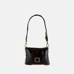 Campomaggi AGNESE Studded Shoulder Bag in Dark Brown - Big Bag NY