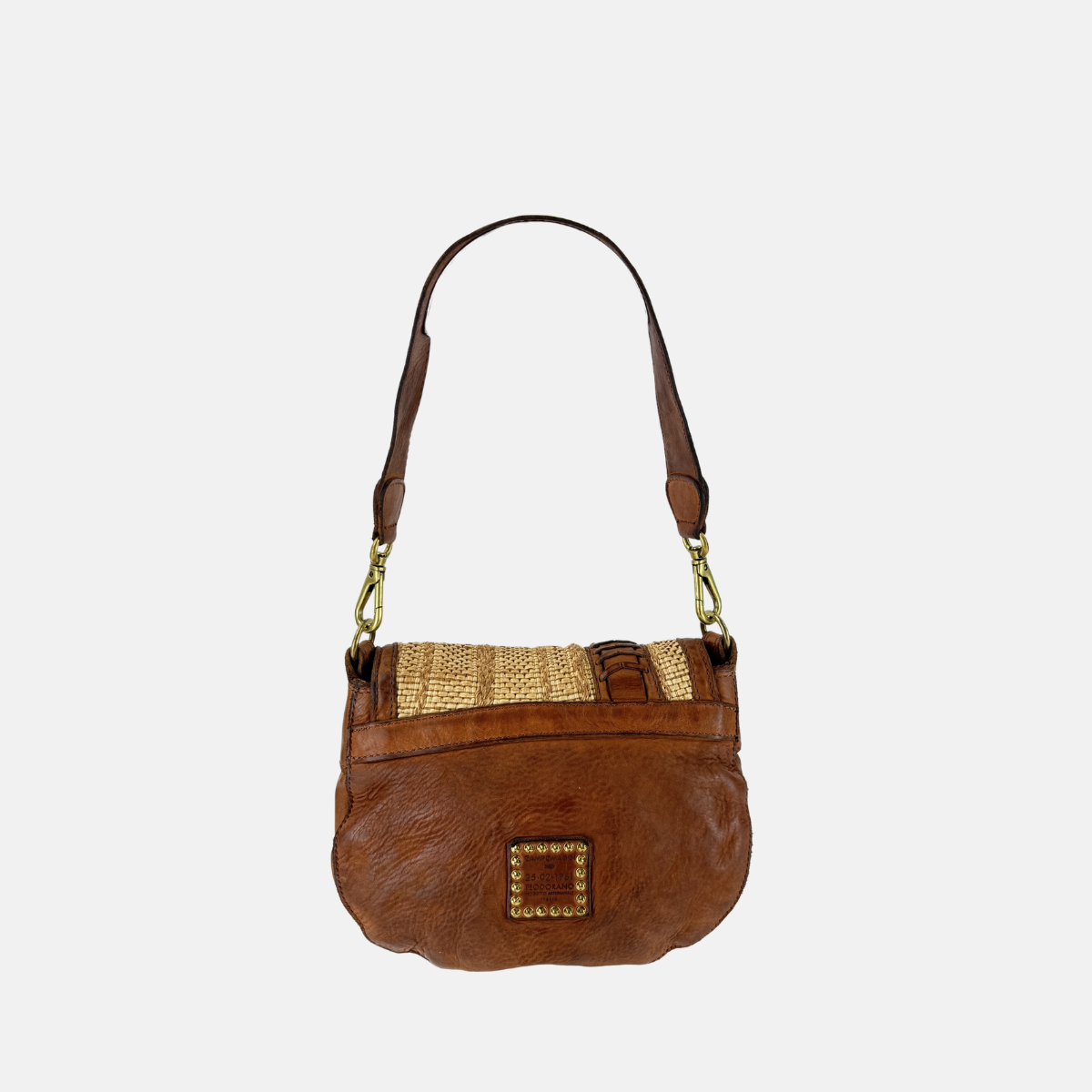 Campomaggi GIOACHINA Crossbody Bag in Raffia - Big Bag NY
