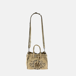 Campomaggi ROSSELLA Studded Beige Top Handle Tote - Big Bag NY
