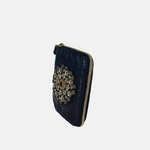 Campomaggi TOSCA wallet Black - Big Bag NY side