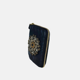 Campomaggi TOSCA wallet Black - Big Bag NY side