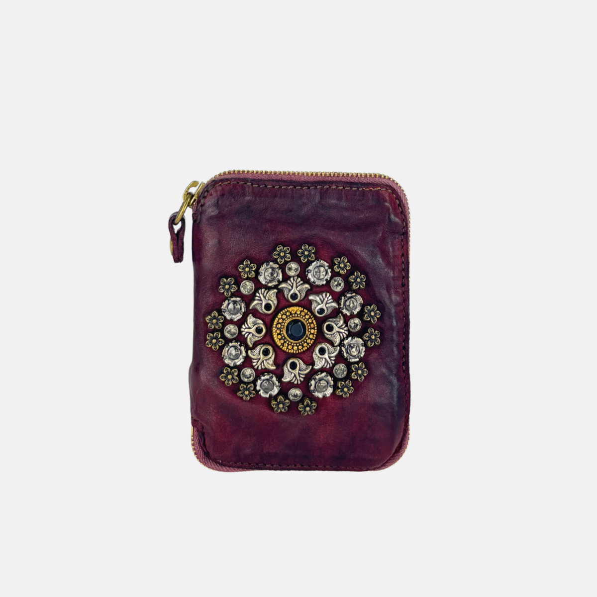 Campomaggi TOSCA wallet Burgundy - Big Bag NY