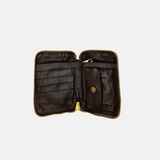 Campomaggi TOSCA wallet Deep Brown - Big Bag NY inside