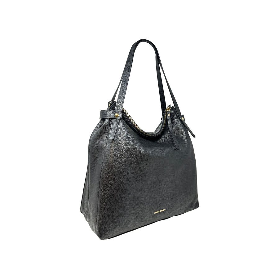 Large Slouchy Zipped Tote