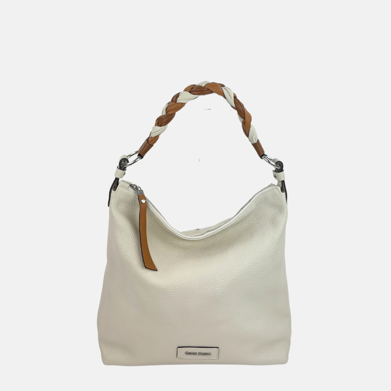 Carol J Braided Handle Shoulder Bag - Big Bag NY
