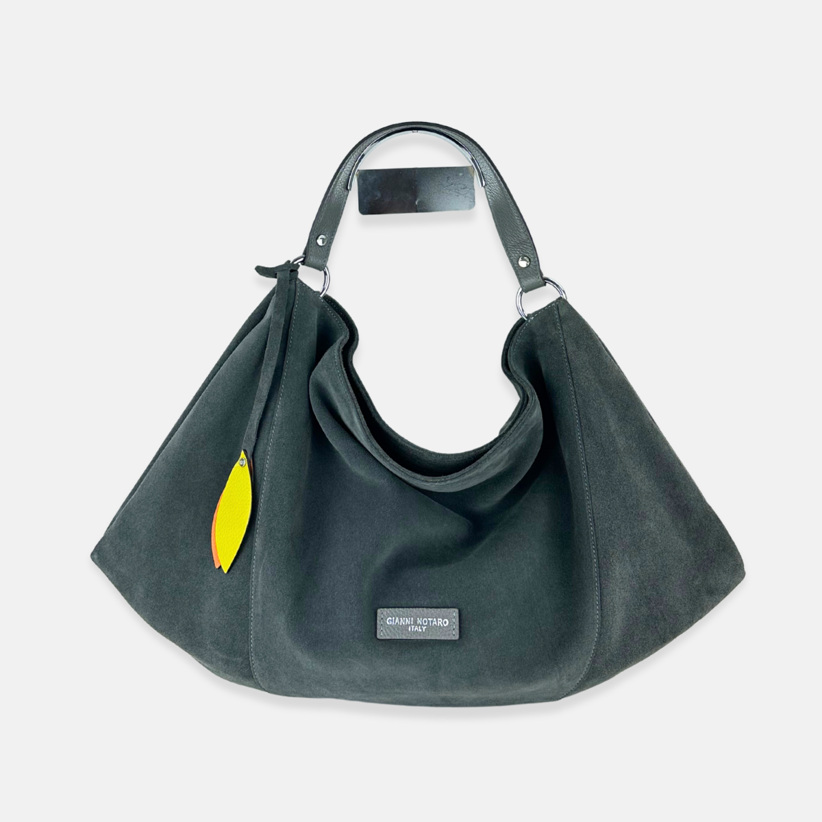 Carol J Extra Large Suede Slouched Shoulder Bag - Big Bag NY