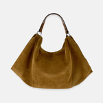 Carol J Extra Large Suede Slouched Shoulder Bag - Big Bag NY