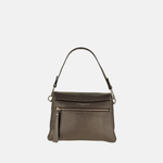 Carol J Pebble Leather Medium Flap Shoulder and Crossbody Bag - Big Bag NY