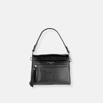 Carol J Pebble Leather Medium Flap Shoulder and Crossbody Bag - Big Bag NY