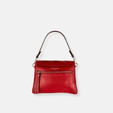 Carol J Pebble Leather Medium Flap Shoulder and Crossbody Bag - Big Bag NY
