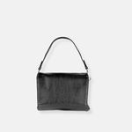 Carol J Pebble Leather Medium Flap Shoulder and Crossbody Bag - Big Bag NY