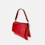 Carol J Pebble Leather Medium Flap Shoulder and Crossbody Bag - Big Bag NY
