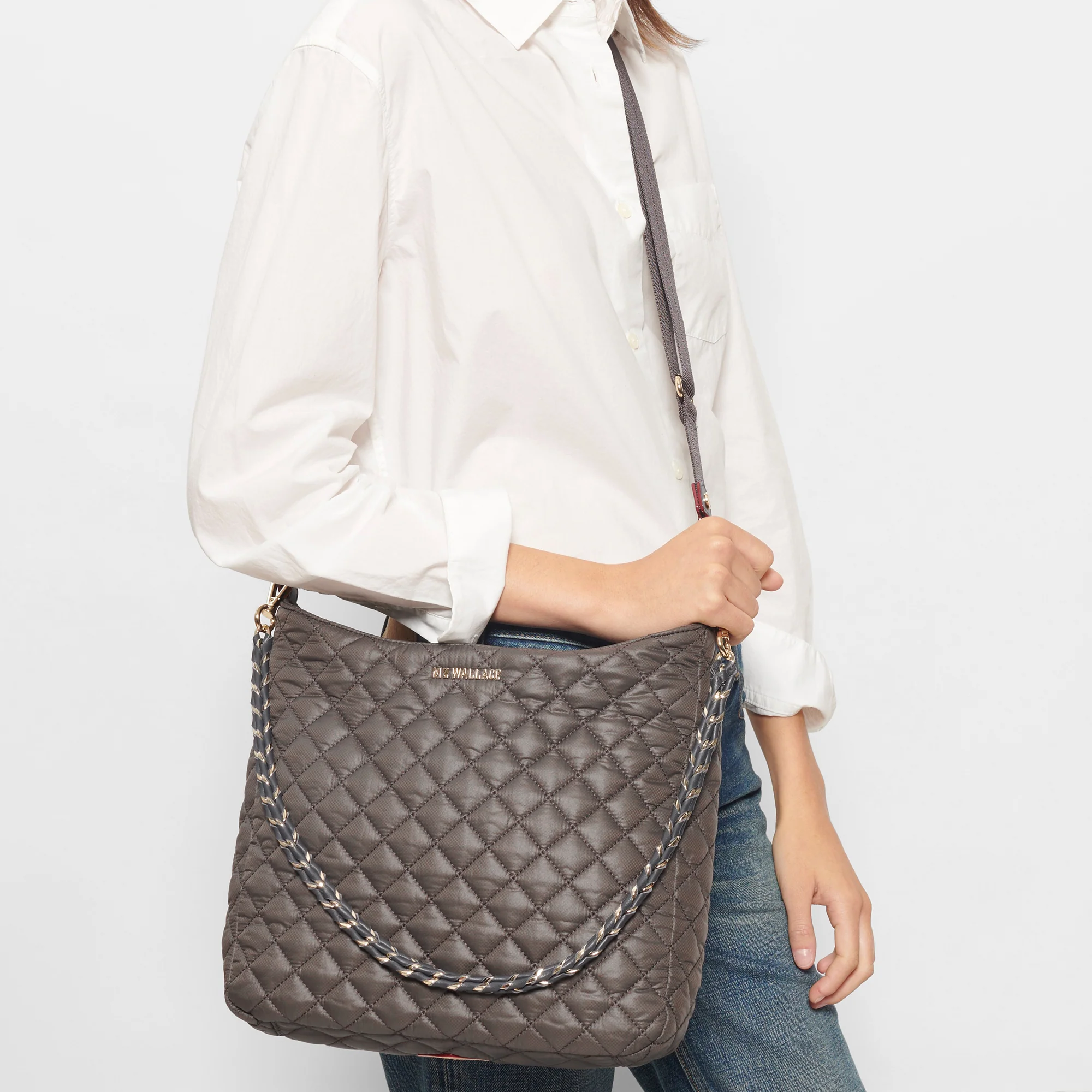 MZ WALLACE Crosby Hobo Magnet - Big Bag NY