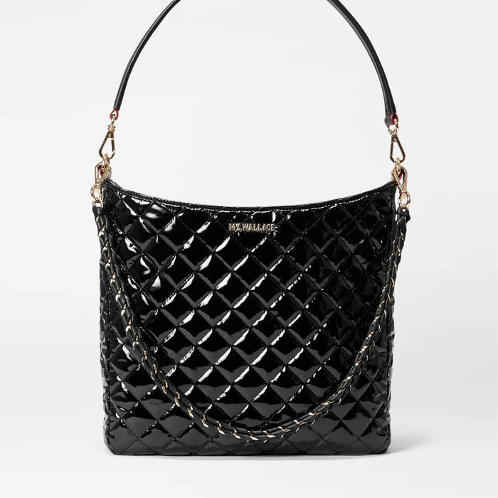 Crosby Hobo Black Lacquer - Big Bag NY