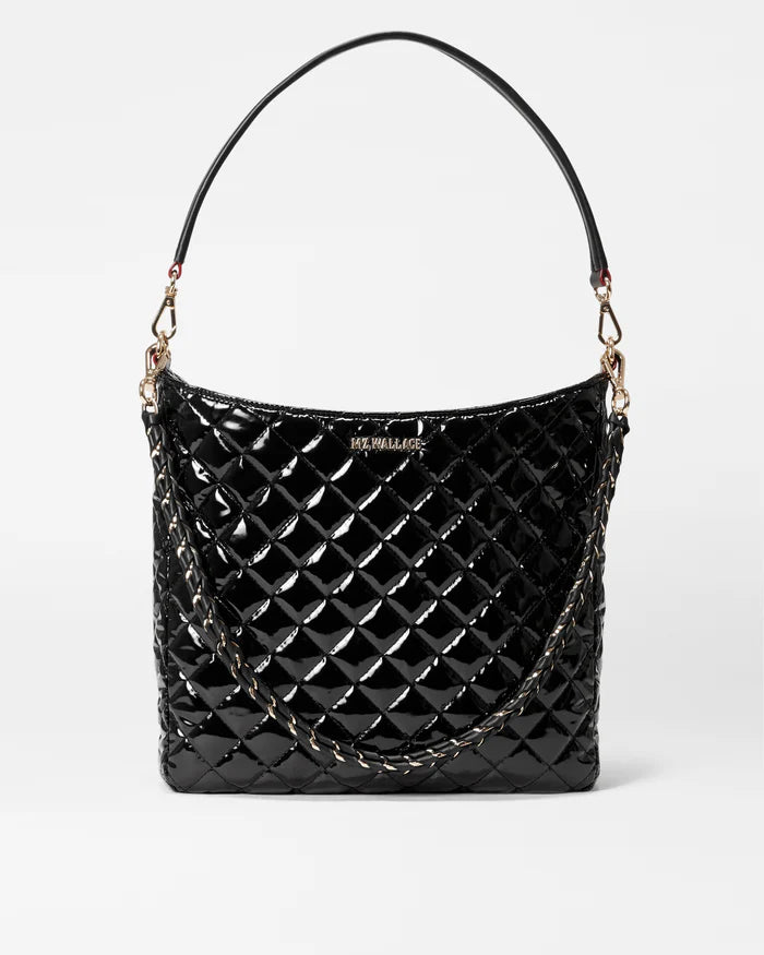 Crosby Hobo Black Lacquer - Big Bag NY