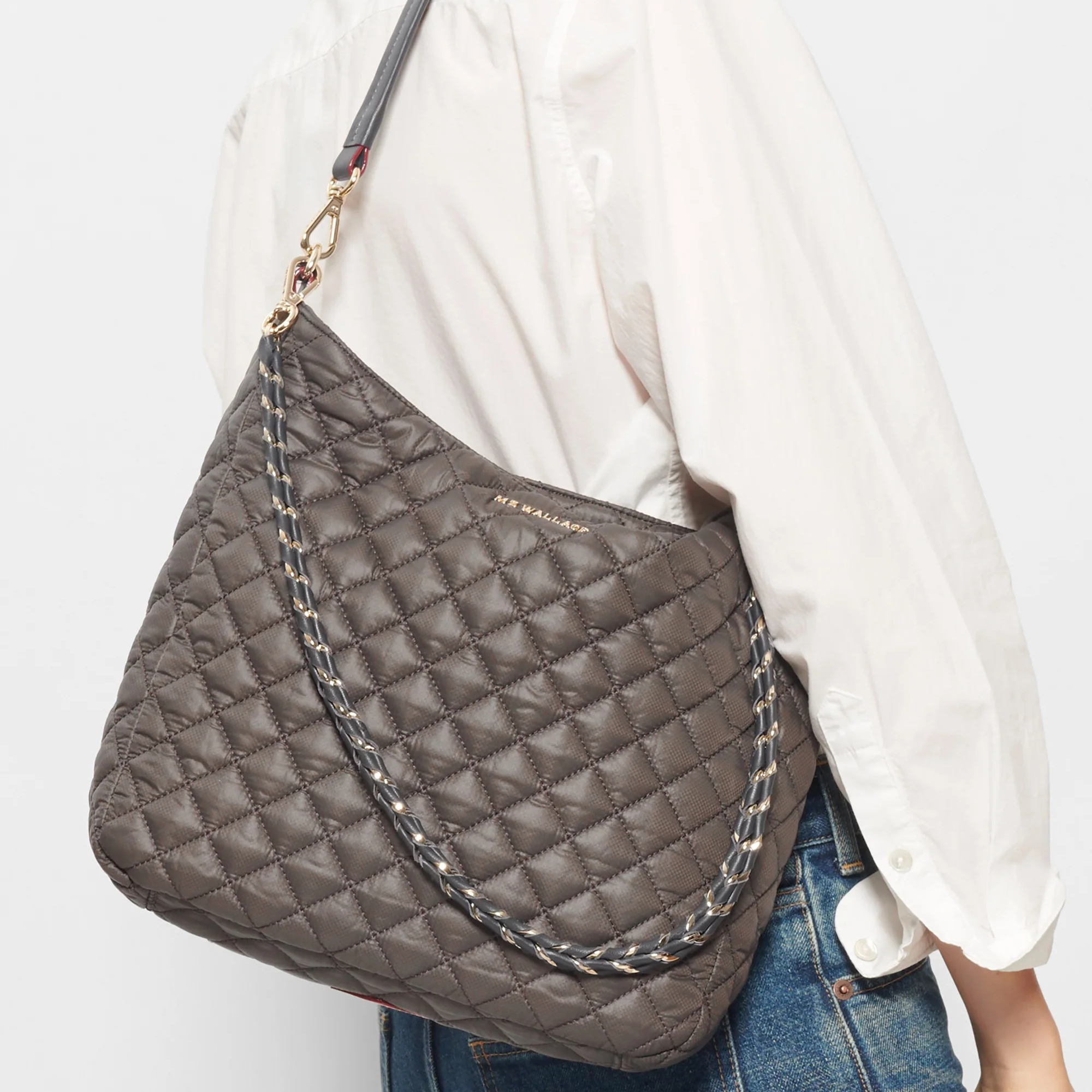 MZ WALLACE Crosby Hobo Magnet - Big Bag NY