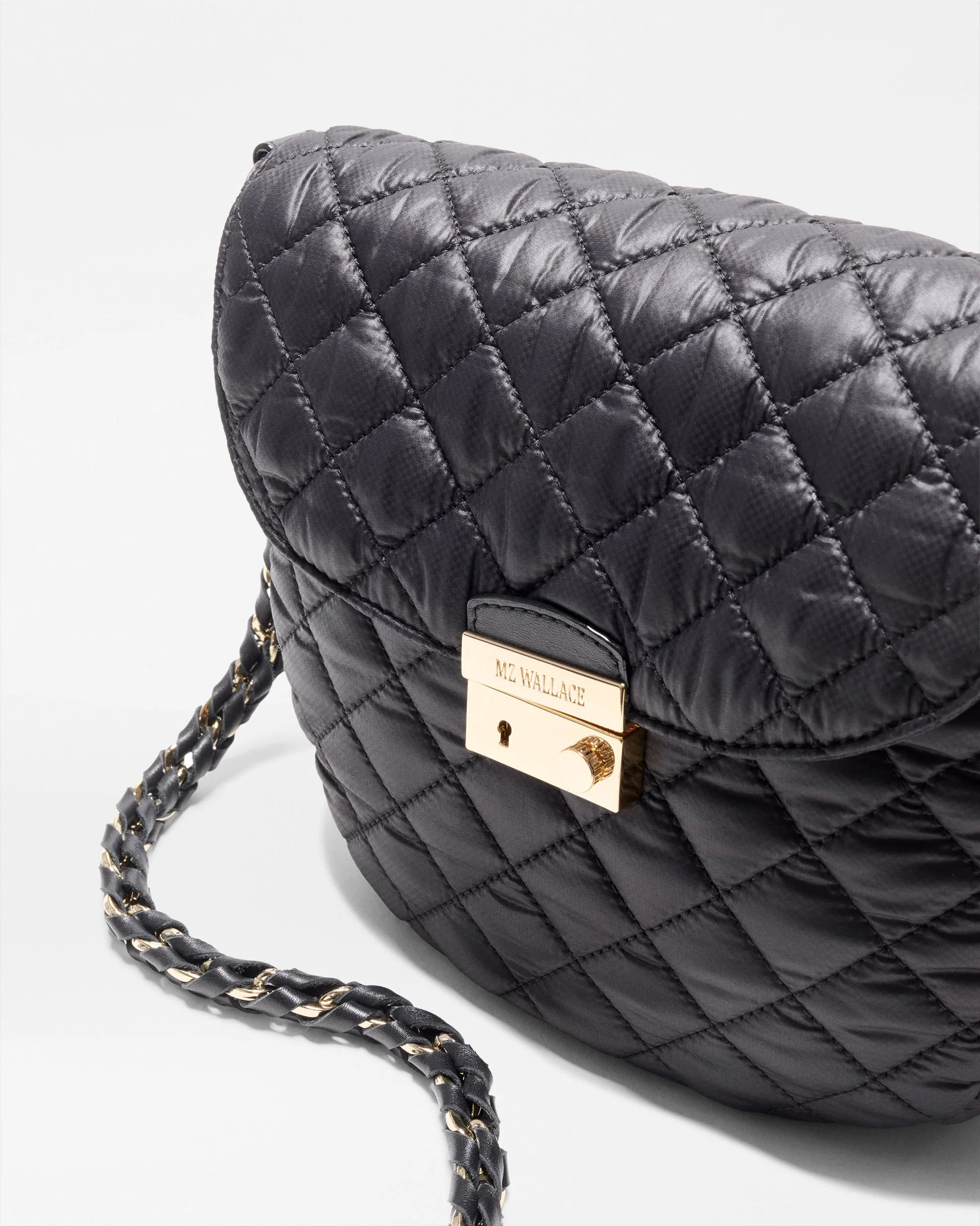 Crosby Lock Saddle Black - Big Bag NY