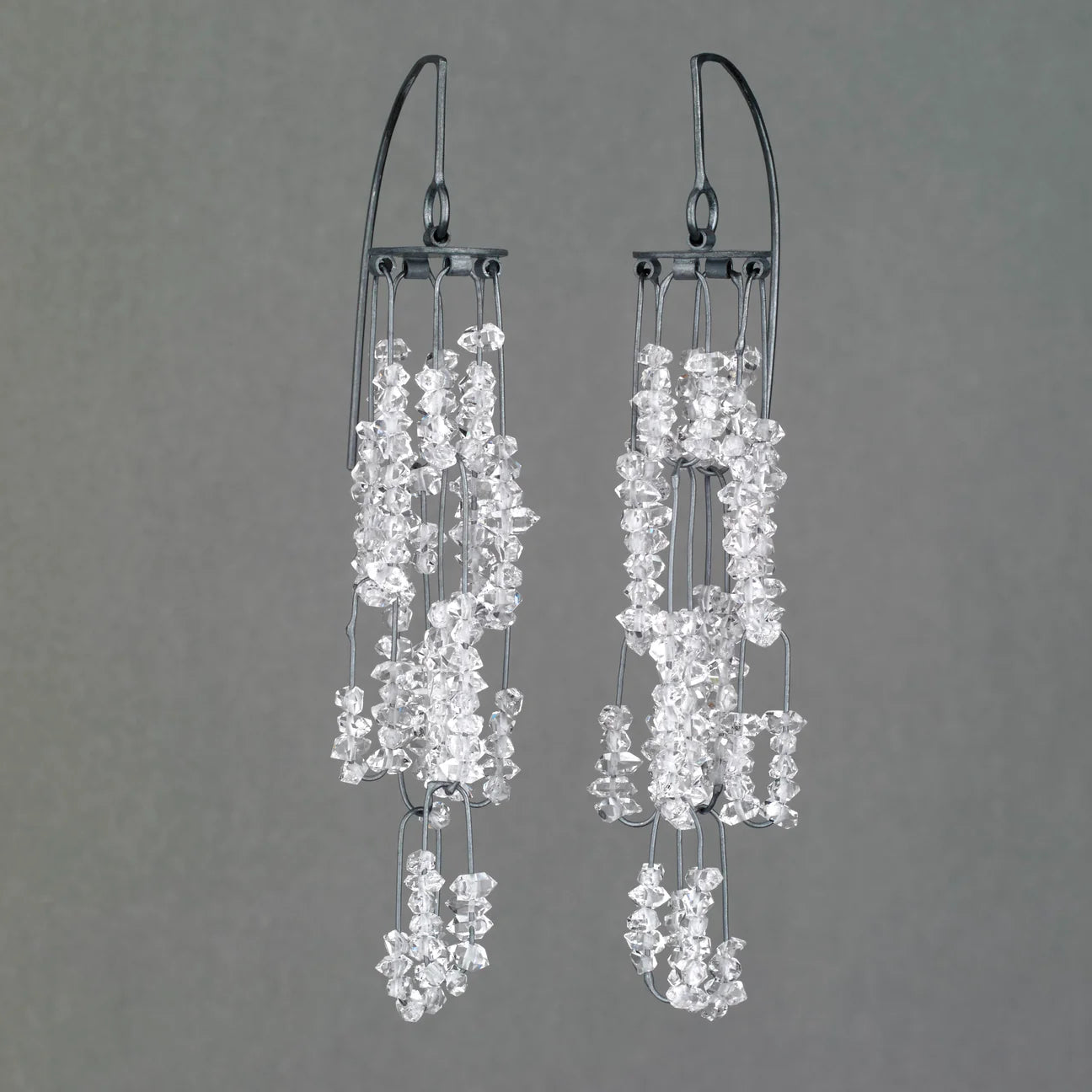 Heather Guidero Curtain Tangle Earrings - Big Bag NY