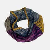 Hand Knit Snood in Wine
