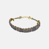 DAG Gioielli Muamara Jaipur Woven Bracelet in Lolite - Big Bag Ny