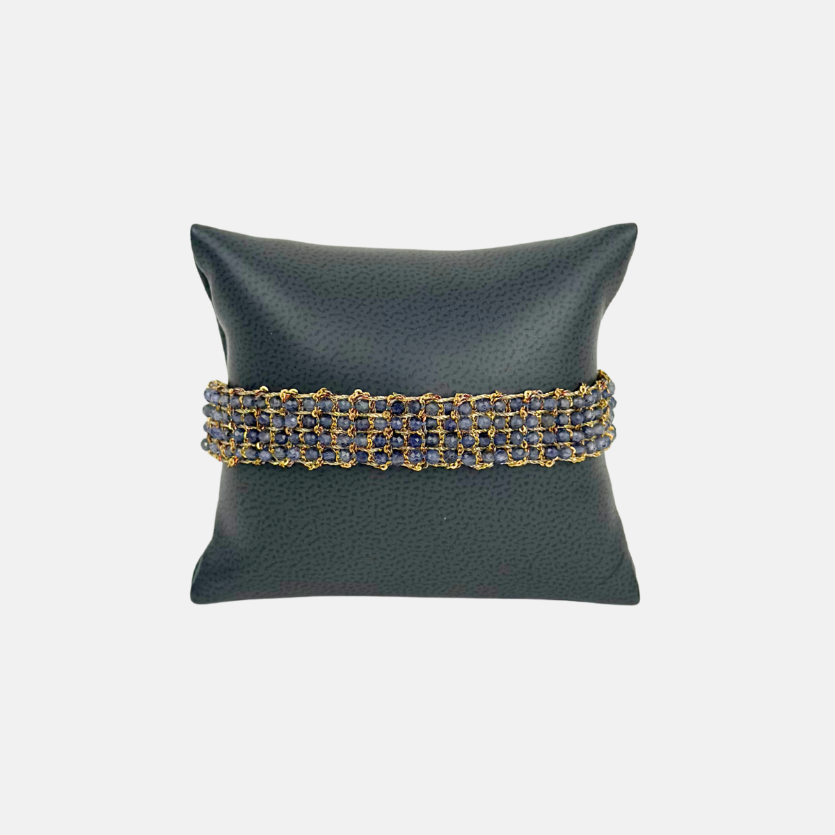DAG Gioielli Muamara Jaipur Woven Bracelet in Lolite - Big Bag Ny