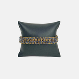 DAG Gioielli Muamara Jaipur Woven Bracelet in Lolite - Big Bag Ny
