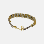 DAG Gioielli Muamara Jaipur Woven Bracelet with Ravi Tourmalinated Quartz - Big Bag NY