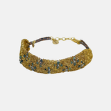 DAG Gioielli Muamara Woven Bracelet with Star Blue Tourmaline - Big Bag NY