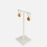 Heather Guidero Small Globe Citrine Drop Earrings - Big Bag NY