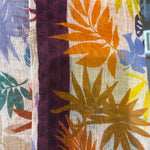 Barbieri Linen Leaves Scarf - Big Bag NY