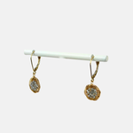 Dana Kellin Grey Diamond Cluster Drop Earrings - Big Bag NY
