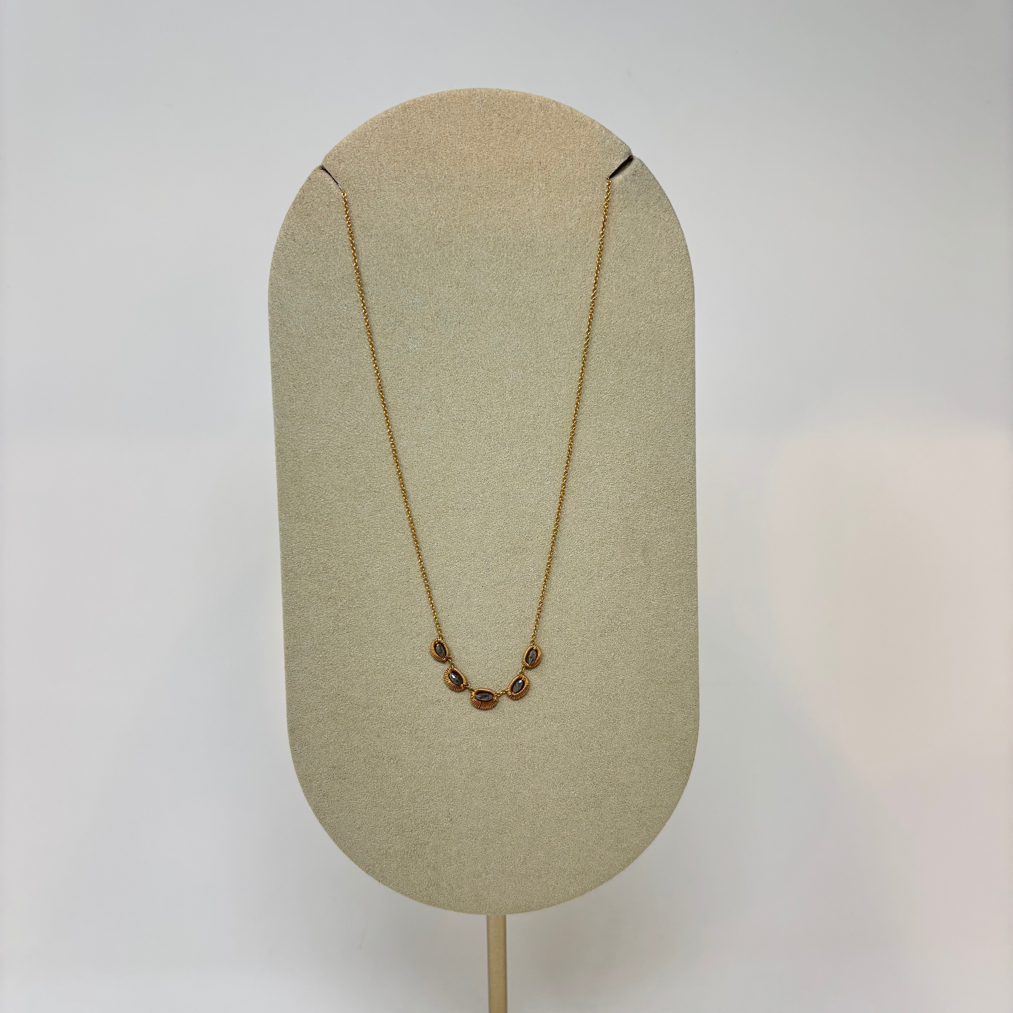 Dana Kellin Grey Diamond Necklace - Big Bag NY